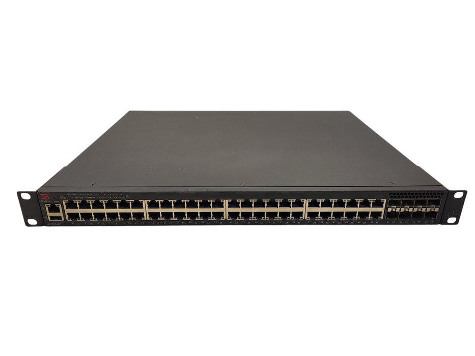 Brocade ICX7250-48P-2X10G 48-port Gigabit PoE+ Network Switch /w Rackmount  Q$