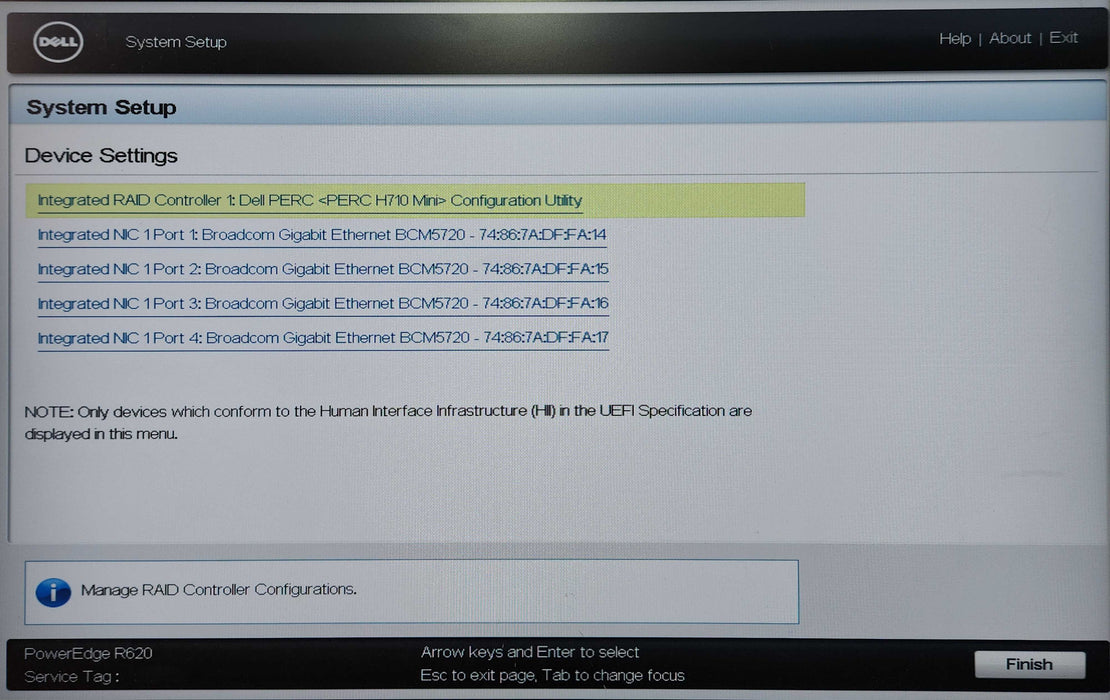 Dell PE R620 1U 8x2.5", 2x Xeon E5-2643 0 3.30GB, 32GB DDR3, H710 Mini