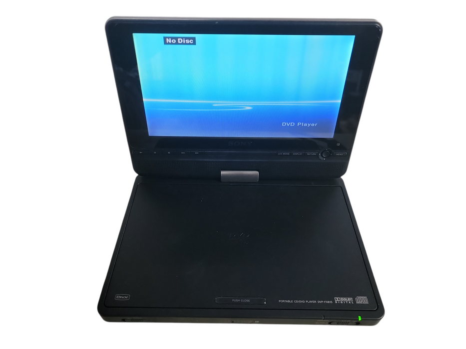 SONY | PORTABLE CD/DVD PLAYER | MODEL DVP-FX815 (