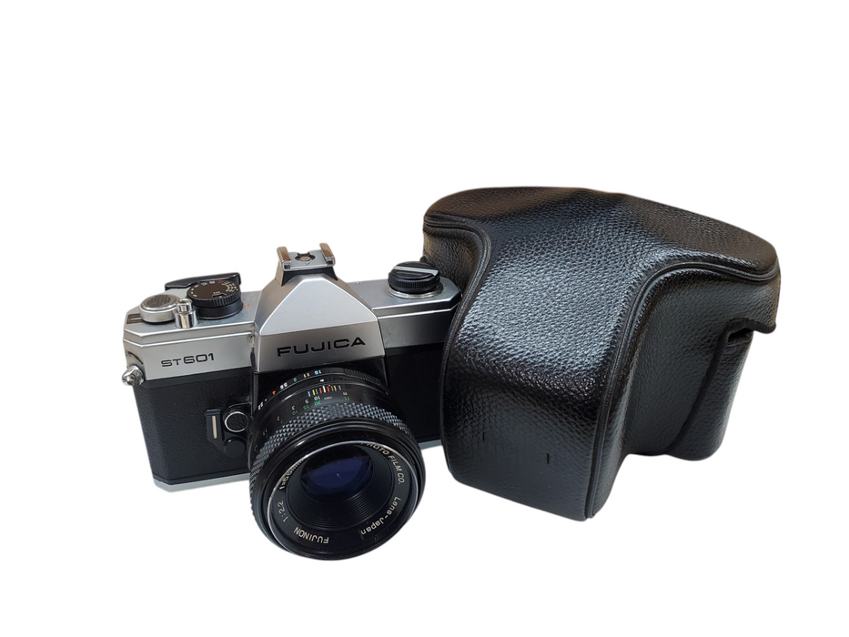 Fujica ST601 35MM Film Camera w/ Fujinon 55mm Lens *READ*