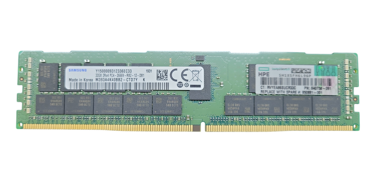 Samsung 32GB 2Rx4 PC4-2666V-RB2-12-DB1 Server Ram Q! — retail.era