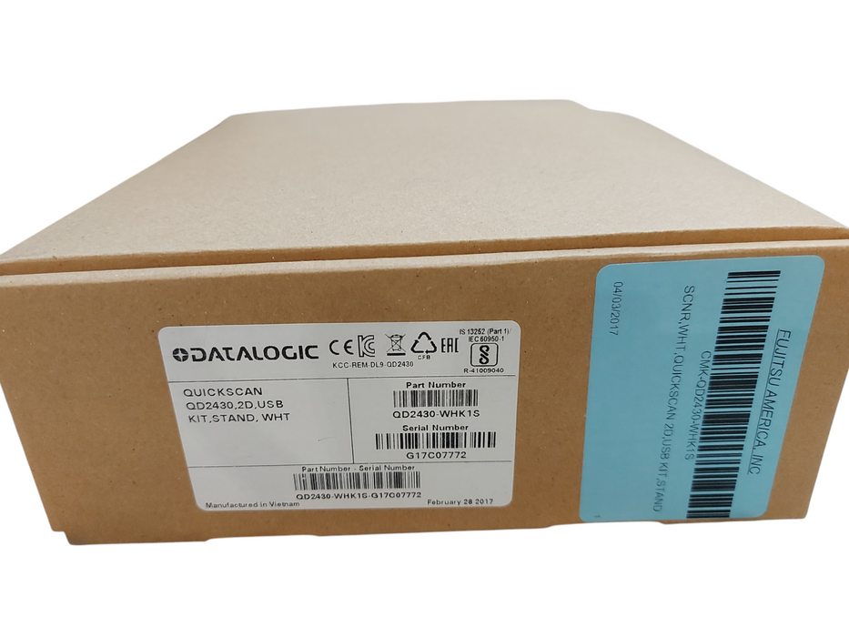 Datalogic QD2430 Handheld 2D Wired Barcode Scanner Reader