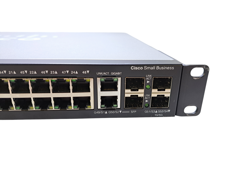 Cisco SG500-52P | 52-Port Gigabit PoE Stackable Managed Switch 1/5G SFP