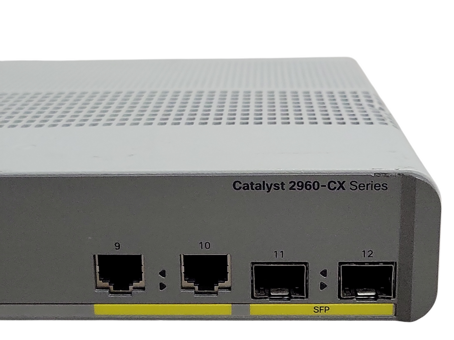 Cisco WS-C2960CX-8TC -L 12 Ports Fully Managed Ethernet Switch Q_