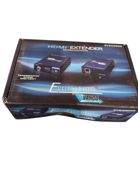 Vanco EVEX2005 Evolution HDMI Over Single Cat5e/Cat6 Cable Extender
