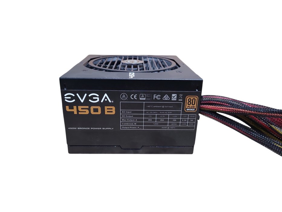 EVGA 450B 450W Bronze Desktop Power Supply 100-B1-450