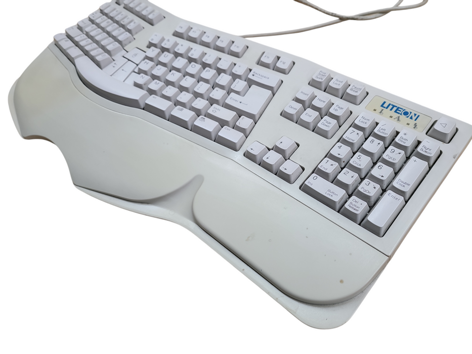 Liteon SK-6000 Ergonomic Split Wired PS/2 Keyboard