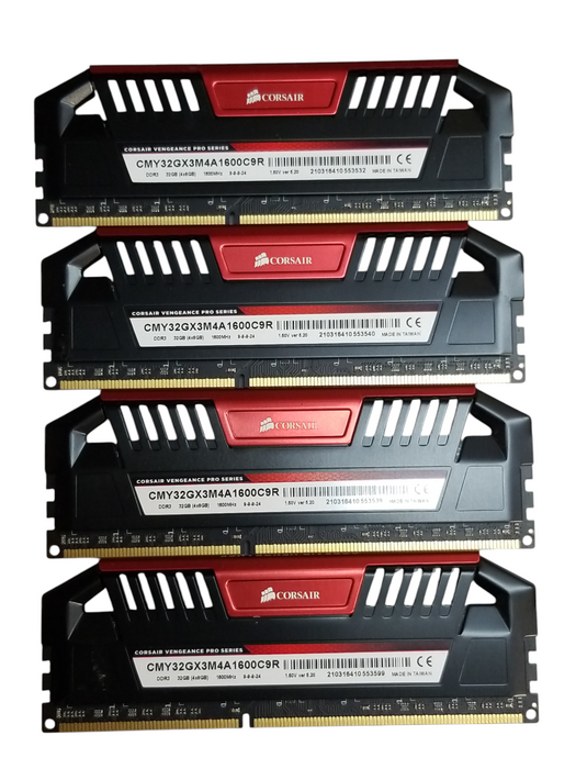Corsair Vengeance Pro Series 32GB  (4x stick 8GB DDR3) CMY32GXM4A1600C9R