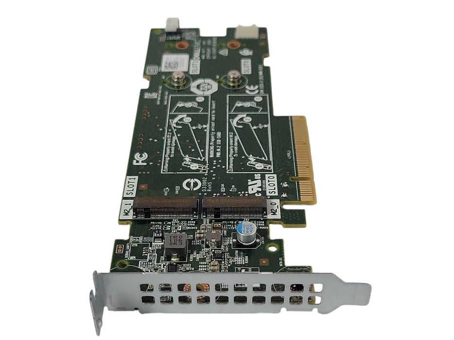 61F54 Dell PowerEdge M.2 X2 Solid State Storage Adapter Card Low Profile _