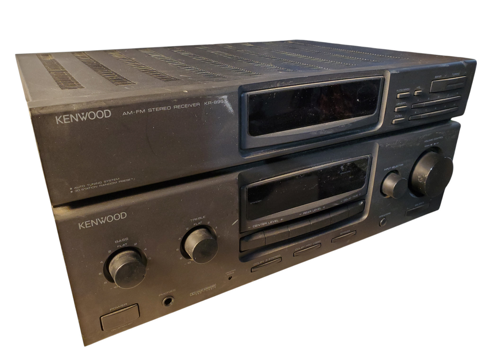 Kenwood AM-FM Stereo Receiver KR-896, NO REMOTE