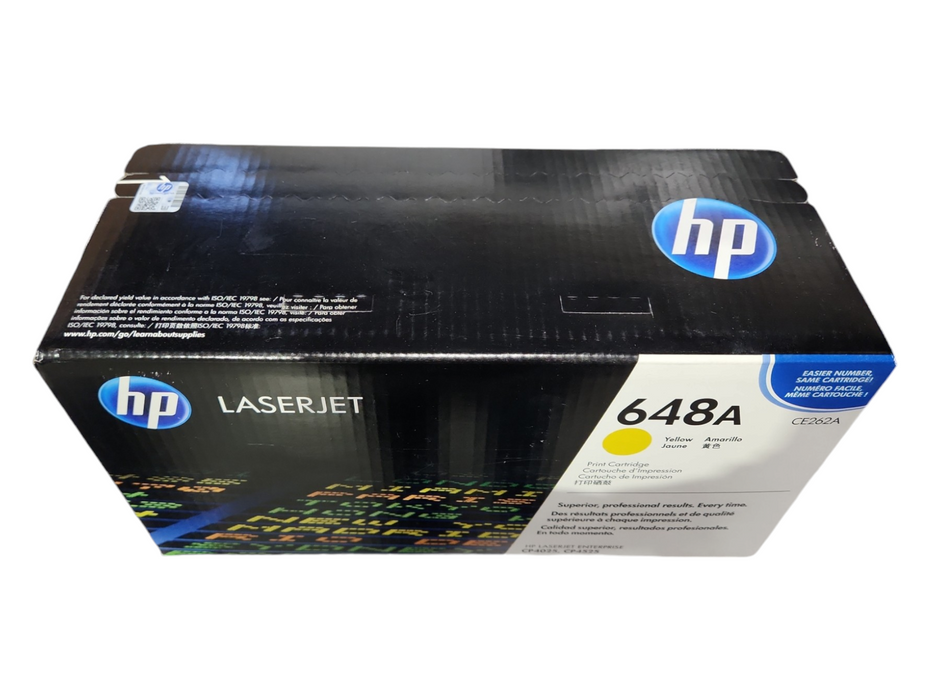 *NEW SEALED* Genuine HP LaserJet 648A CE262A Yellow Toner Cartridge