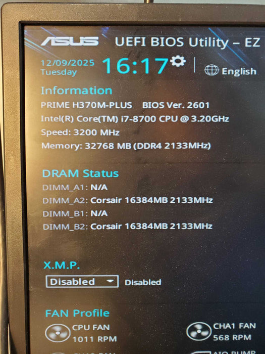 Custom PC | Asus Prime H370M-PLUS  i7-8700, 32GB DDR4 1TB SSD NO OS