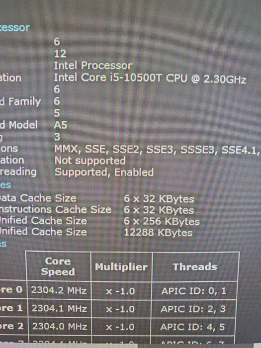 Dell OptiPlex 3080 Intel Core i5-10500T 16GB DDR4 256GB NVMe 1TB HDD wifi