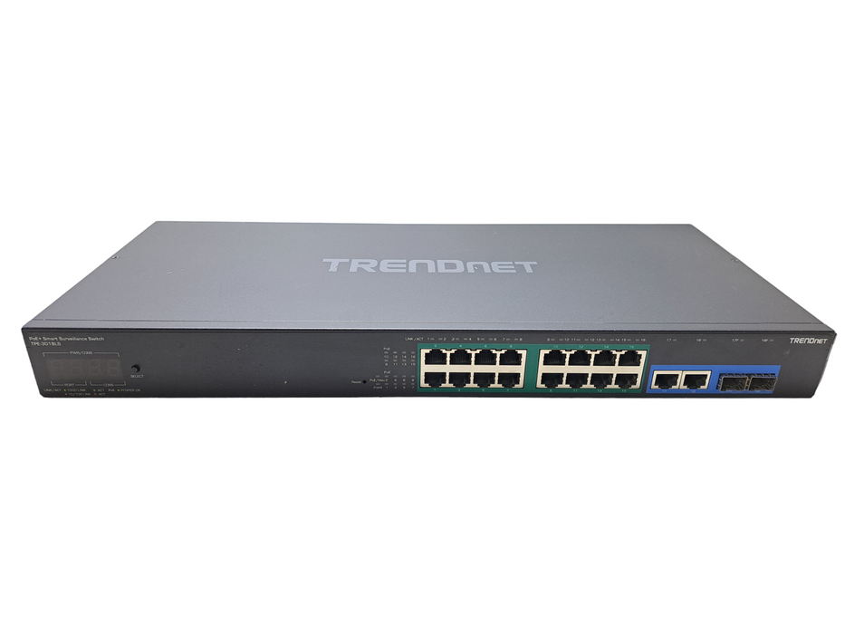 Trendnet TPE-3018LS | 18-Port Gigabit PoE+ 220W Smart Surveillance Switch