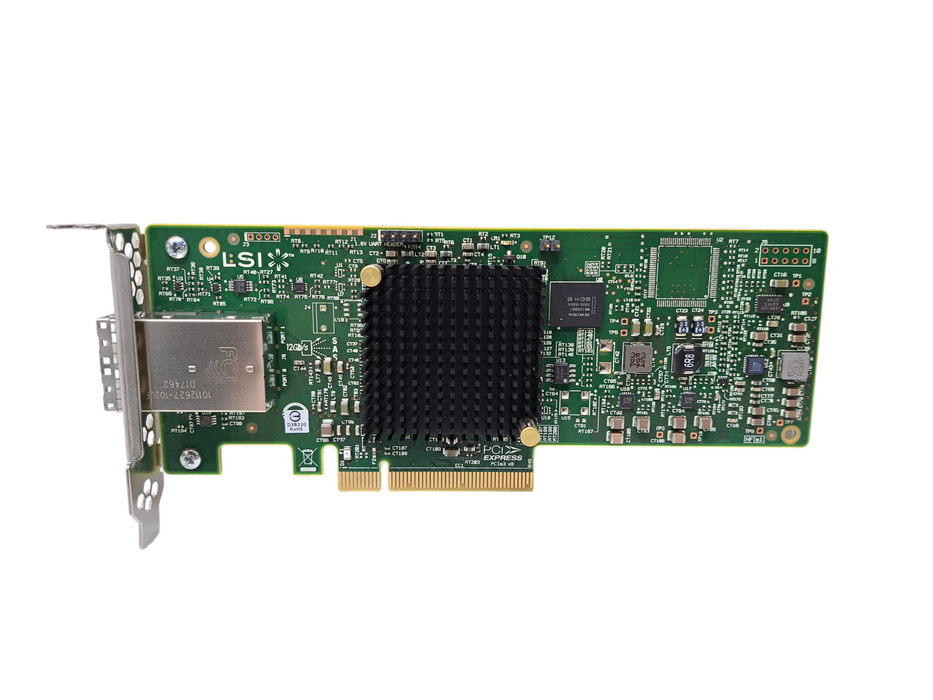 LSI SAS9300-8e | 8-Port 12Gbps SAS PCIe HBA Host Bus Adapter Low Profile Q)