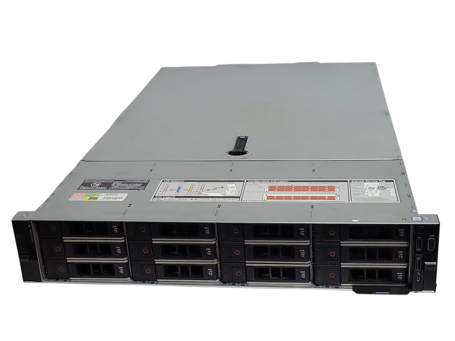 Dell OEMR XL R740XD 1x Xeon Silver 4110 32GB DDR4 H740P Mini  14x 8TB SAS _