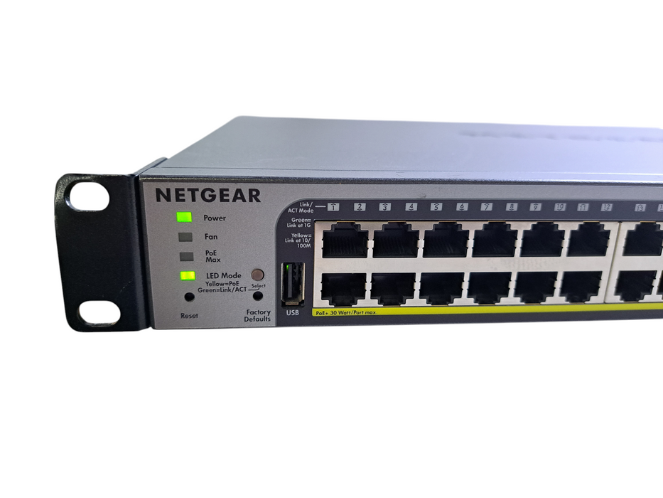 Netgear GS752TPv2 ProSafe 48-Port Gigabit PoE+ Smart Pro Switch )