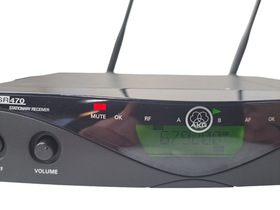 AKG SR 470 (CSCSRX) Professional UHF Wireless Stationary Receiver