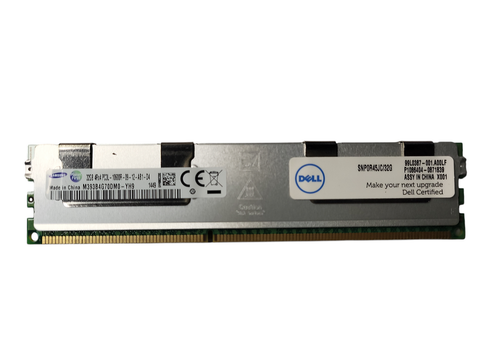Samsung/SK Hynix 32GB 4Rx4 PC3L-10600R Server Memory Q$