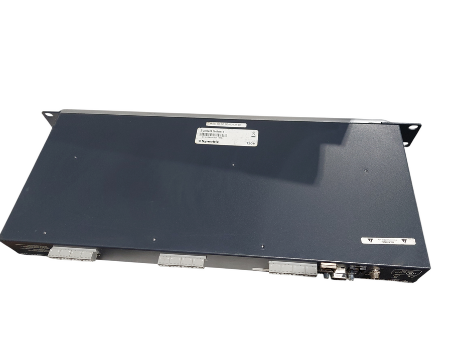 Symetrix Symnet Solus 4 Signal Processor 120V Rack Mountable  =