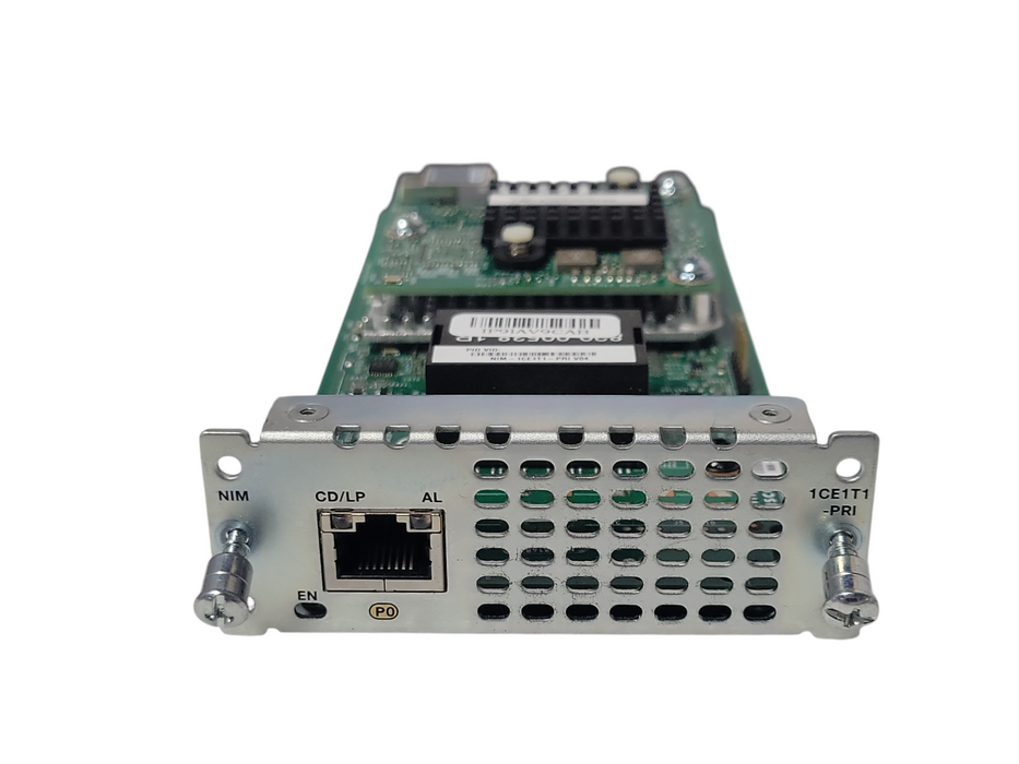 CISCO NIM-1CE1T1-PRI 1-Port Multi-flex Trunk Voice WAN Channelized T1/E1 Modu _