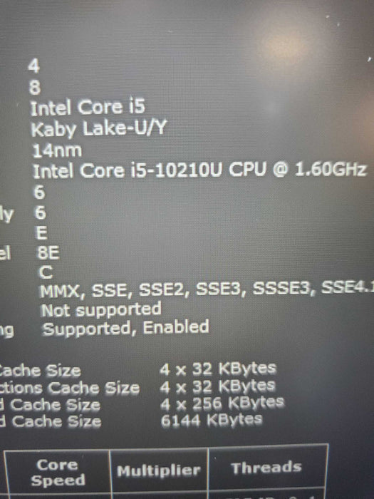 Dell Latitude 3510 Laptop - i5-10210U 16GB RAM 256GB M.2 SSD P101F  Lap200