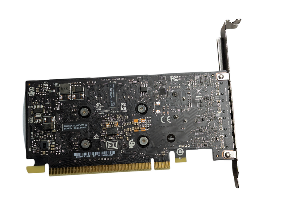 NVIDA Quadro P1000 4GB GDDR5 Graphics Card  -