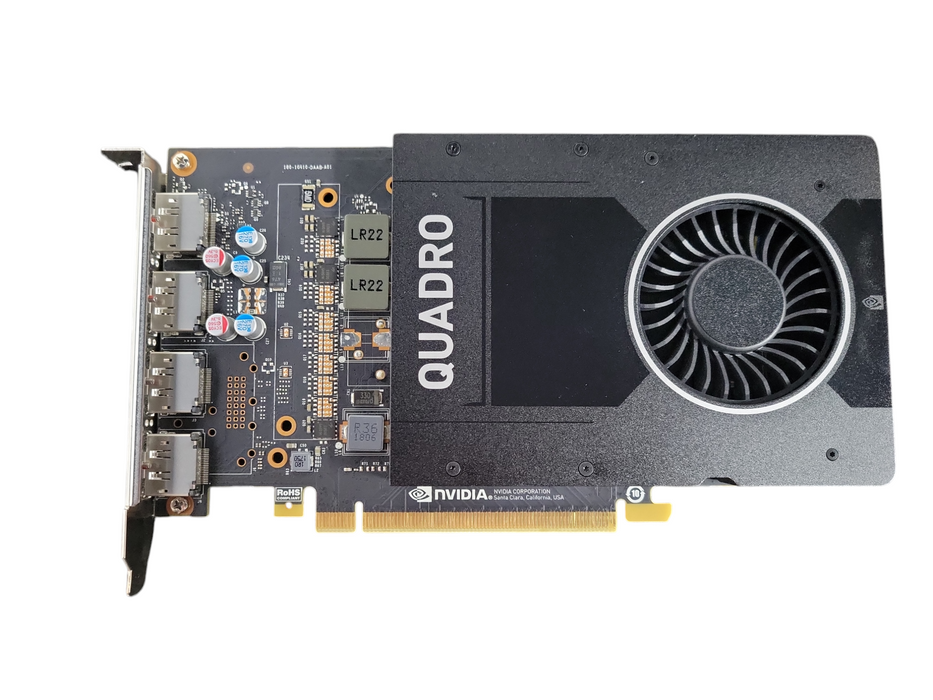 NVIDIA Quadro P2000 | 5GB GDDR5 Graphics Card | 4xDP Q!