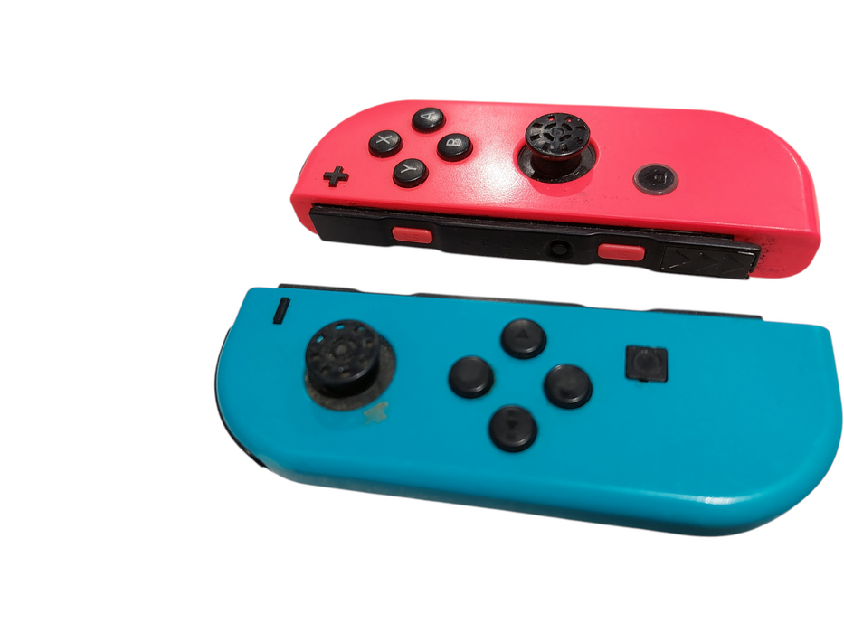 2 Nintendo Switch Neon Joycons ( Parts )  =