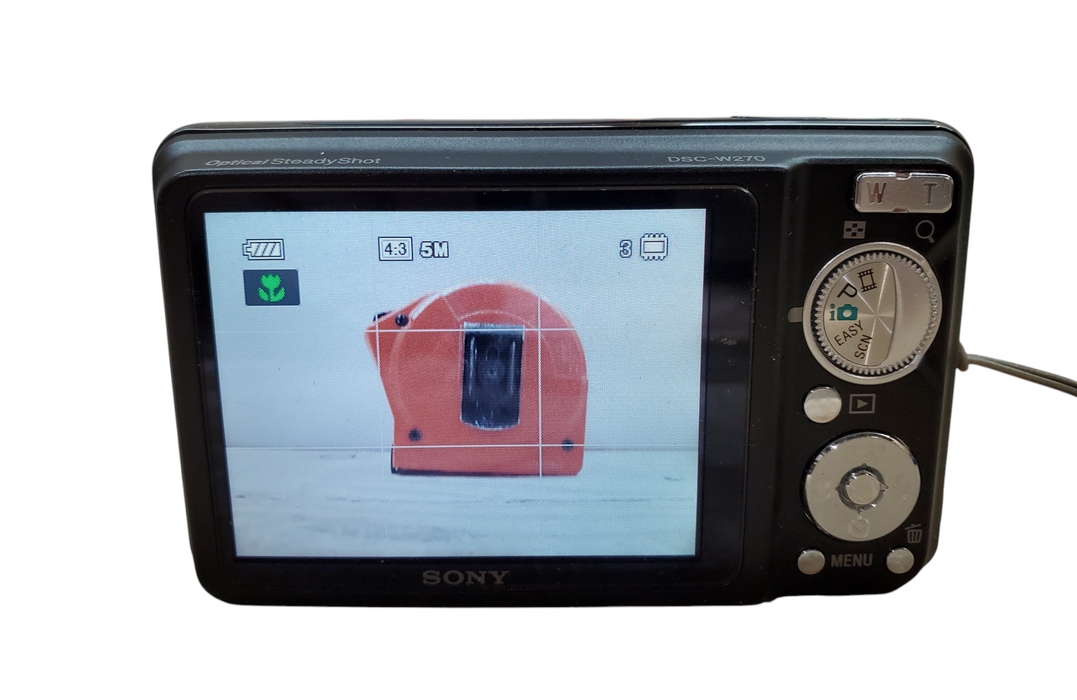 Sony Cyber-shot DSC-W270 12.1MP Digital Camera W/ Battery