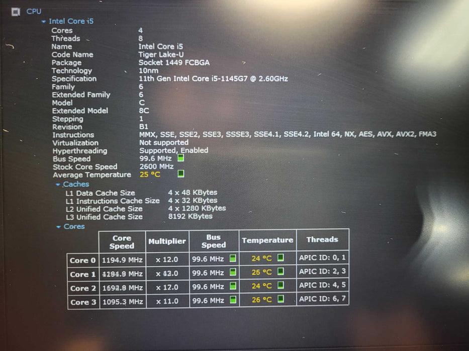 Dell Latitude 5420 Intel Core i5-1145G7 @2.40GHz, 16GB DDR4, 512GB NVMe SSD $ Lap200