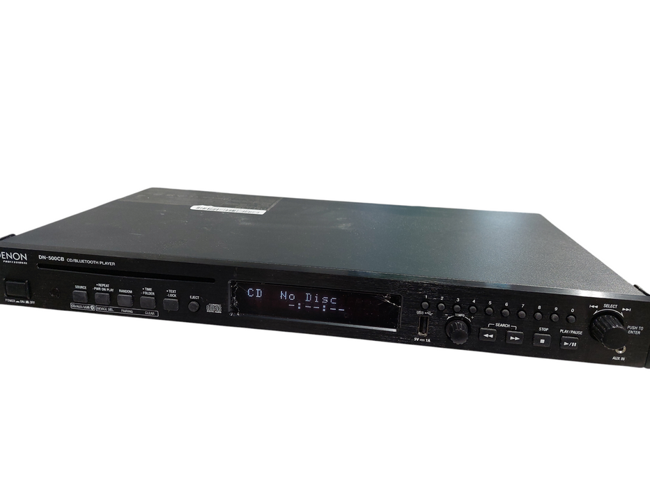 Denon Professional CD Player With Bluetooth & RS232 Model: DN-500CB  =