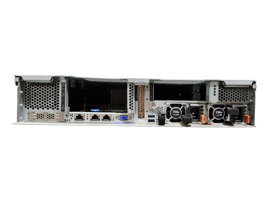 Lenovo TS SR550 2U, Xeon Silver 4116, 32GB DDR4, RAID 930-16i, 2x750W