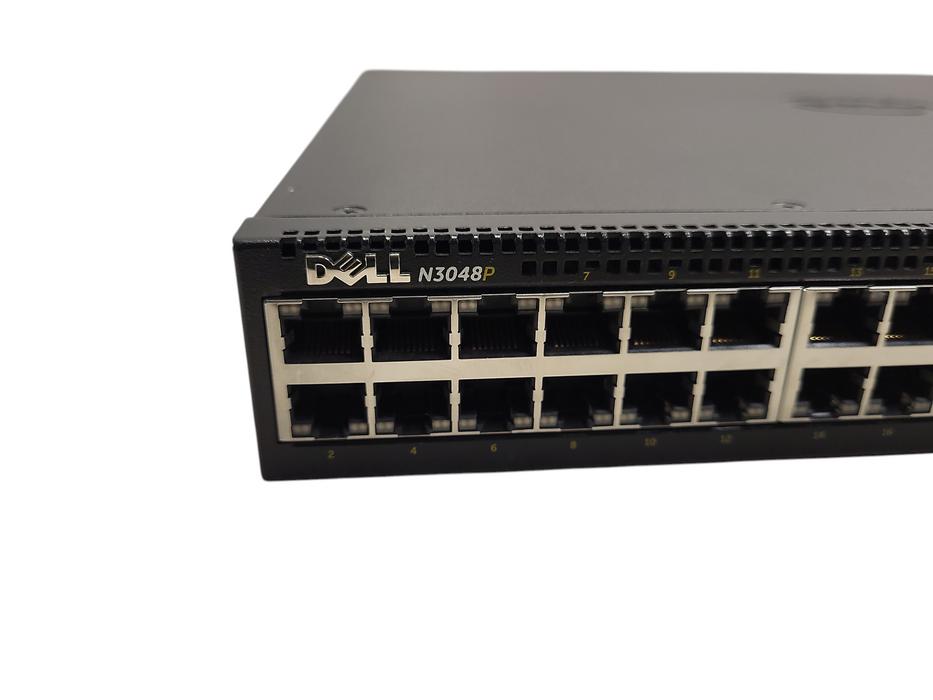 Dell N3048P, 48-Port Gigabit PoE+, 2x 10G SFP+ Managed Switch, 2x 1100W PSU Q$