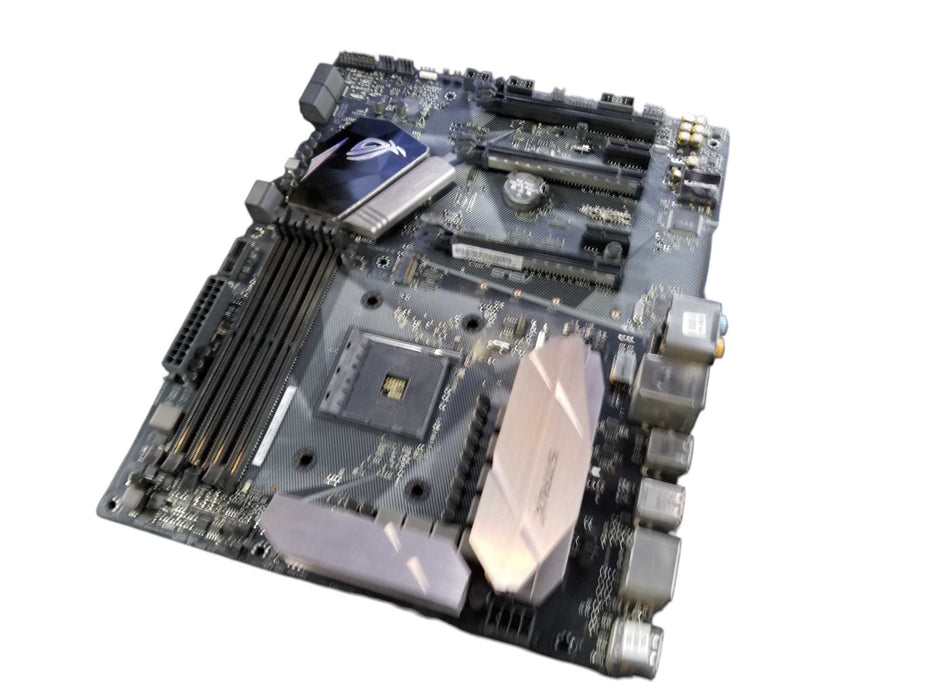 ASUS ROG Strix B350-F Gaming AM4 ATX Motherboard - For Parts / Powers ON