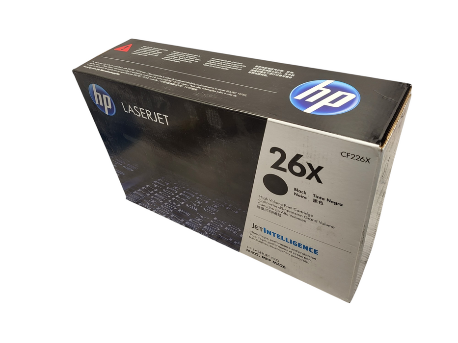 HP CF226X Black Toner Cartridge Genuine 26X LaserJet 402 MFP M426 CF226XC $