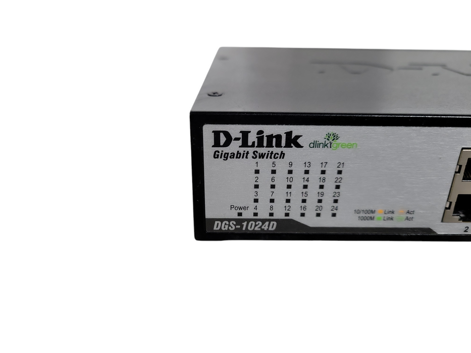 D-Link DGS-1024D 24 Port 10/100/1000 Gigabit Ethernet Switch !