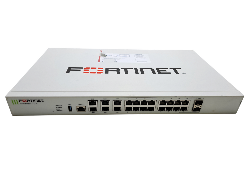 Fortinet FortiGate FG-101E Network Security Firewall Appliance *READ* )