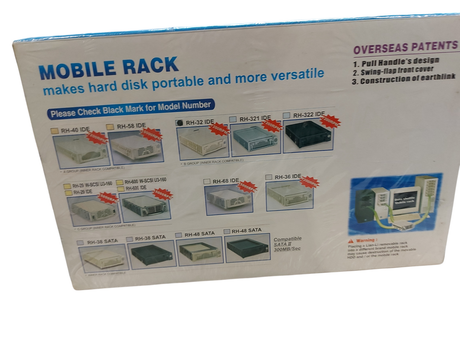 RH-SERIES HDD Mobile Rack 7200/1500PM