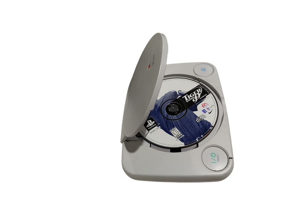 PS1 Console Model: SCPH-101 & Game Only , Tiger Woods '99 Golf  =