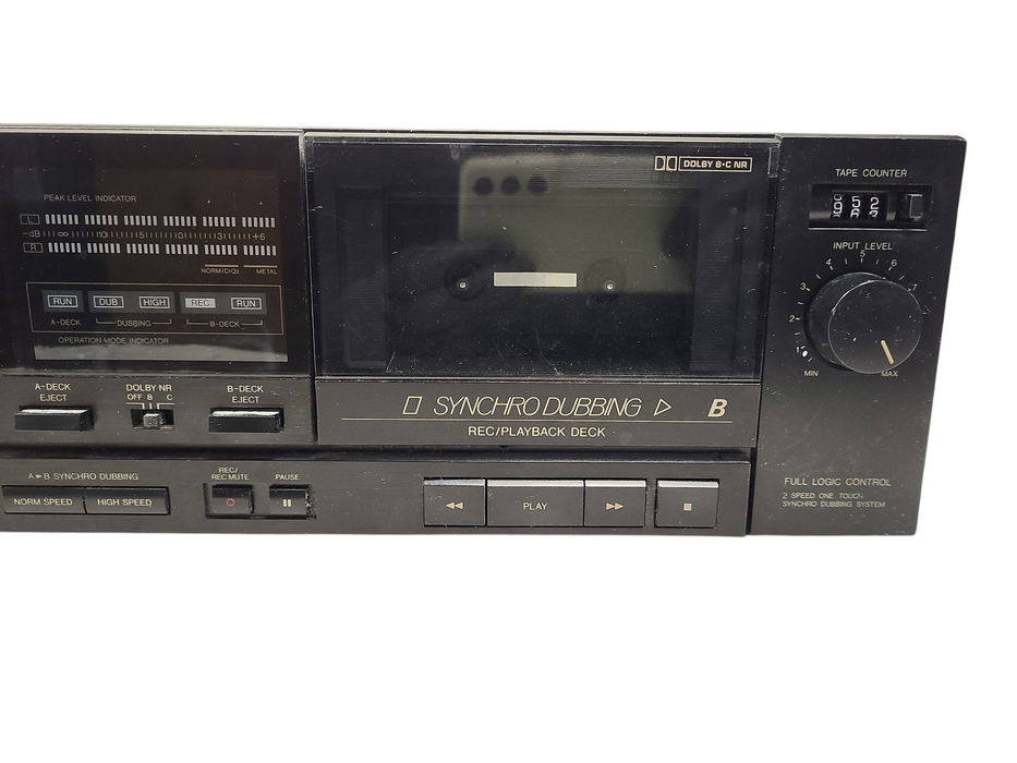 JVC TD-W201 Dual Double Cassette Deck Player Recorder  $