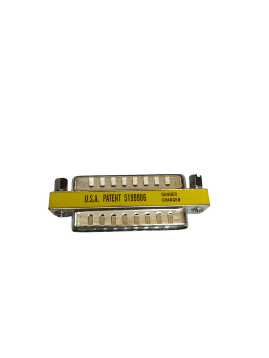 Lot 4x U.S.A Patent 5199906 male/male Gender Charger 25 Pins