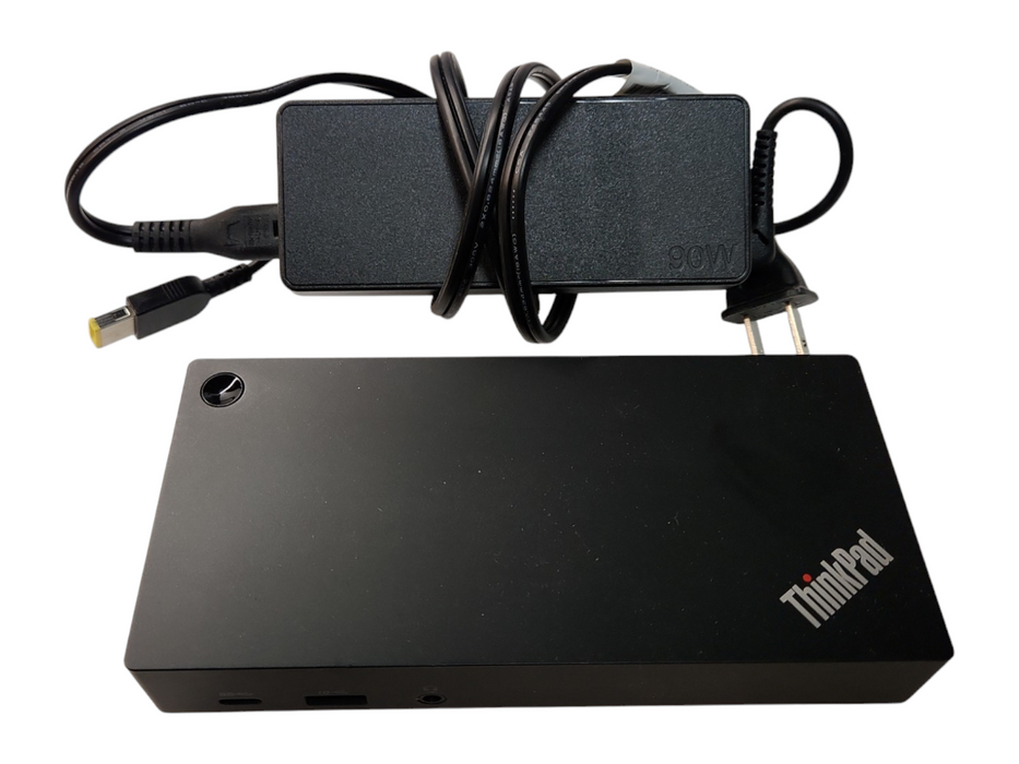 Lenovo ThinkPad USB-C Gen 2 Docking Station LDC-G2 Type 40AS W/ 90W Adapter