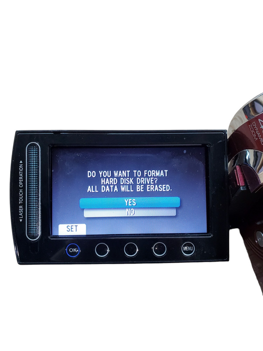 JVC Everia Hard Disc Camcorder GZ-MG630RU w/ Battery