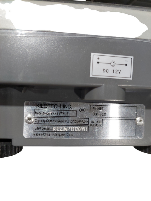 Kilo ech Scale KRS SWP-12   12lbs Capacity  =