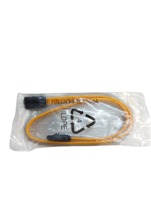 LOT OF 10x Gigabyte SATA CABLES - Orange/Red Serial ATA SATA Cable 60cm Q