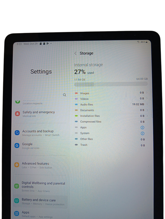 Samsung Galaxy Tab S6 Lite - Black - 64GB [SM-P610]