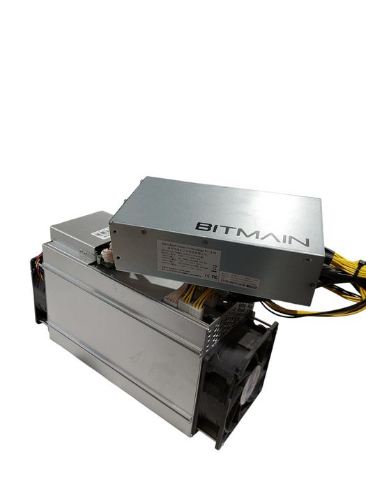 Ant Miner BitMain L3Plus 504M with PSU Model: APW7-12-1800 Q=