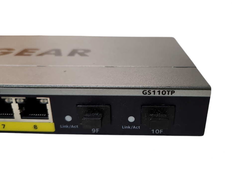 NETGEAR ProSafe GS110TP 8 Ports Wall-Mountable Gigabit Ethernet Switch