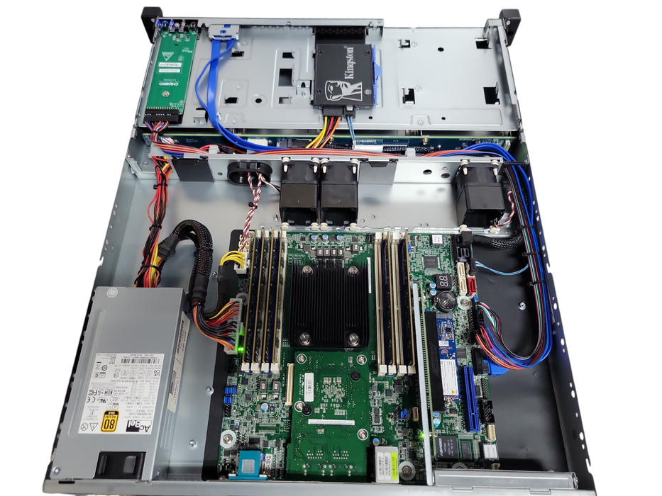 Datto S4P10 1U, Xeon D-2143IT 2.20GHz, 48GB DDR4, 58GB M.2 + 240GB SSD _